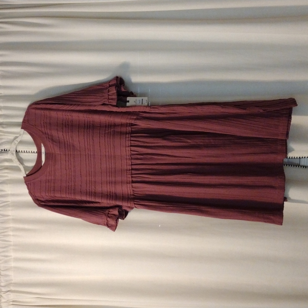 Knit babydoll dress